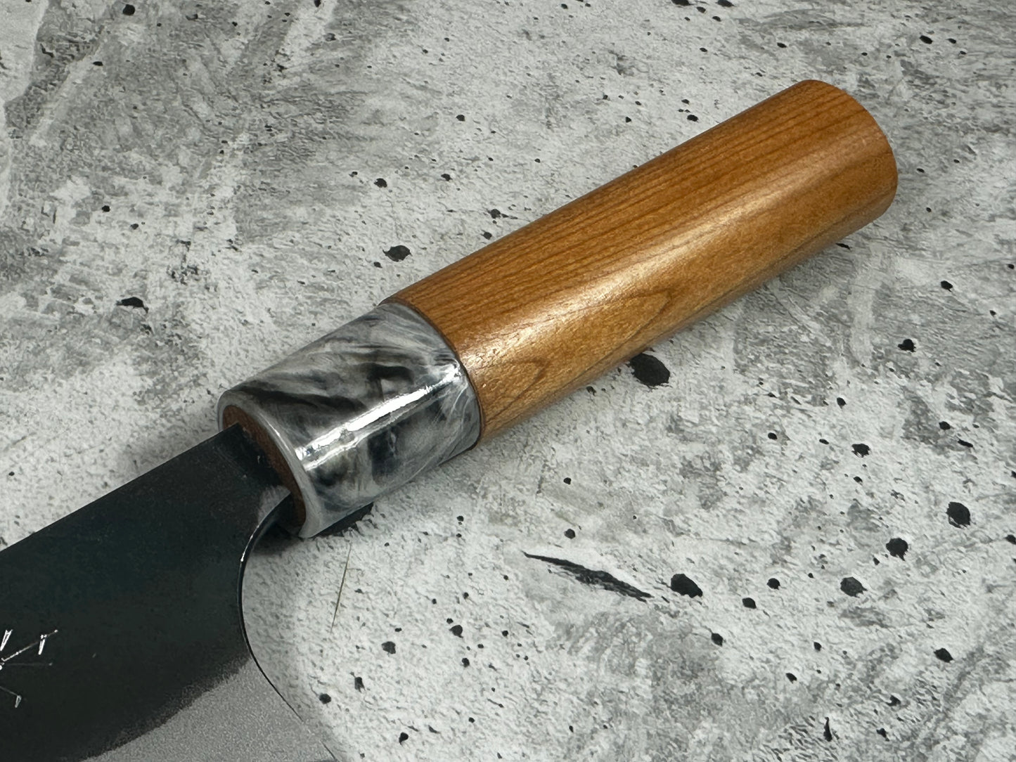 MASAKAGE MIZU Bunka  170mm oval Cherry Wood Handle