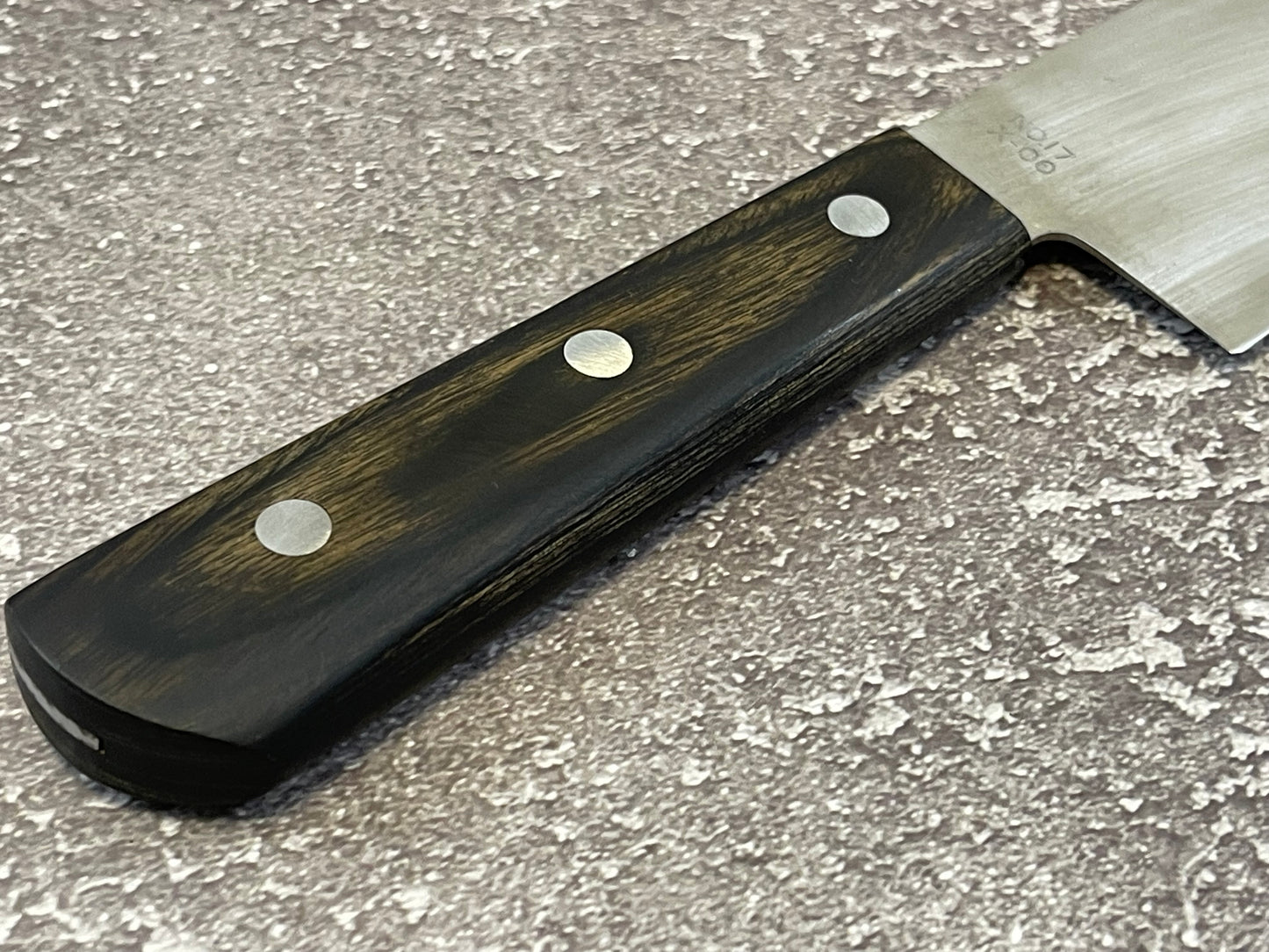 Vintage Japanese Santoku Knife 170mm Made in Japan 🇯🇵 1456