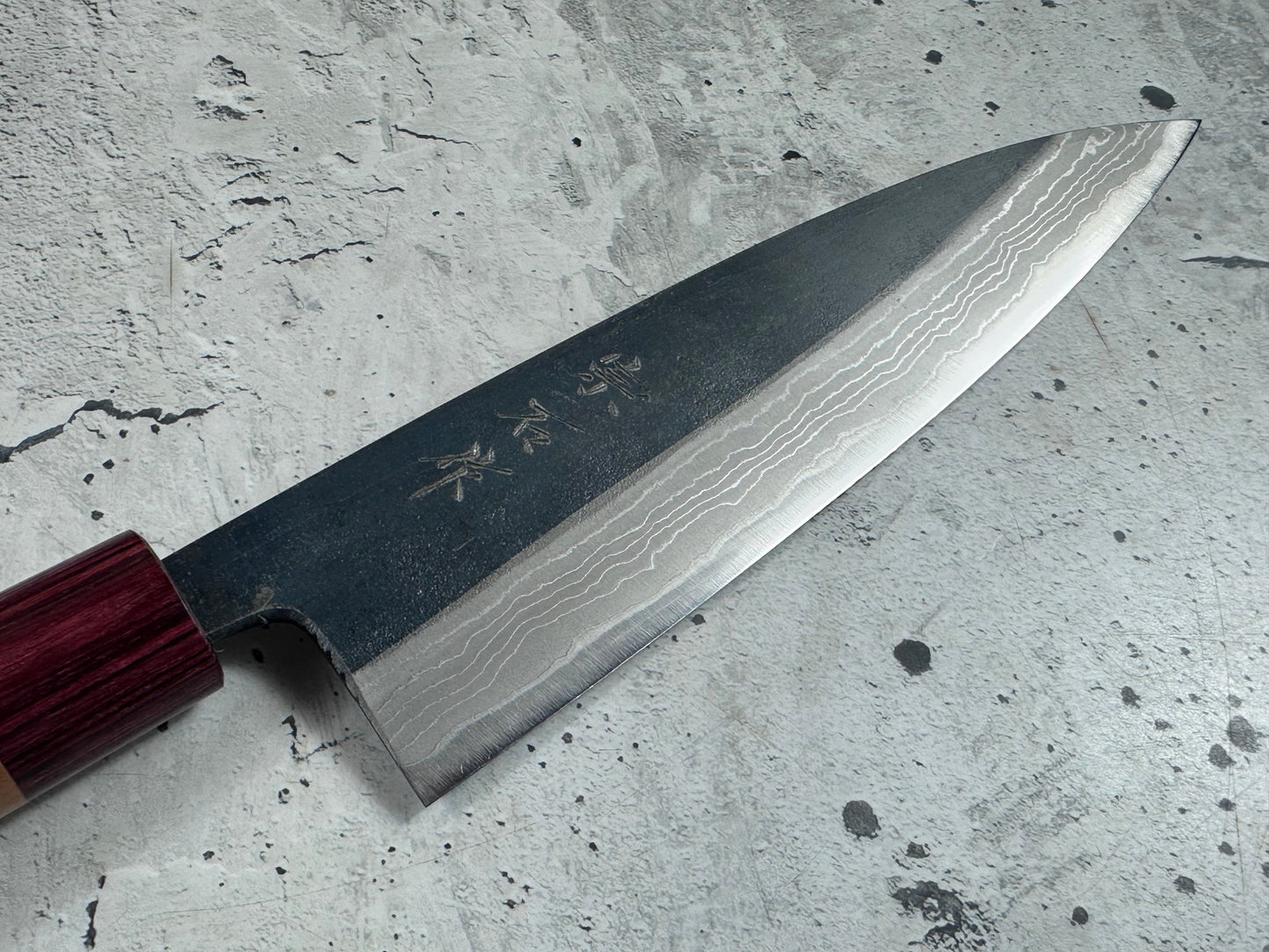 Muneishi Aogami Damascus Gyuto 210mm