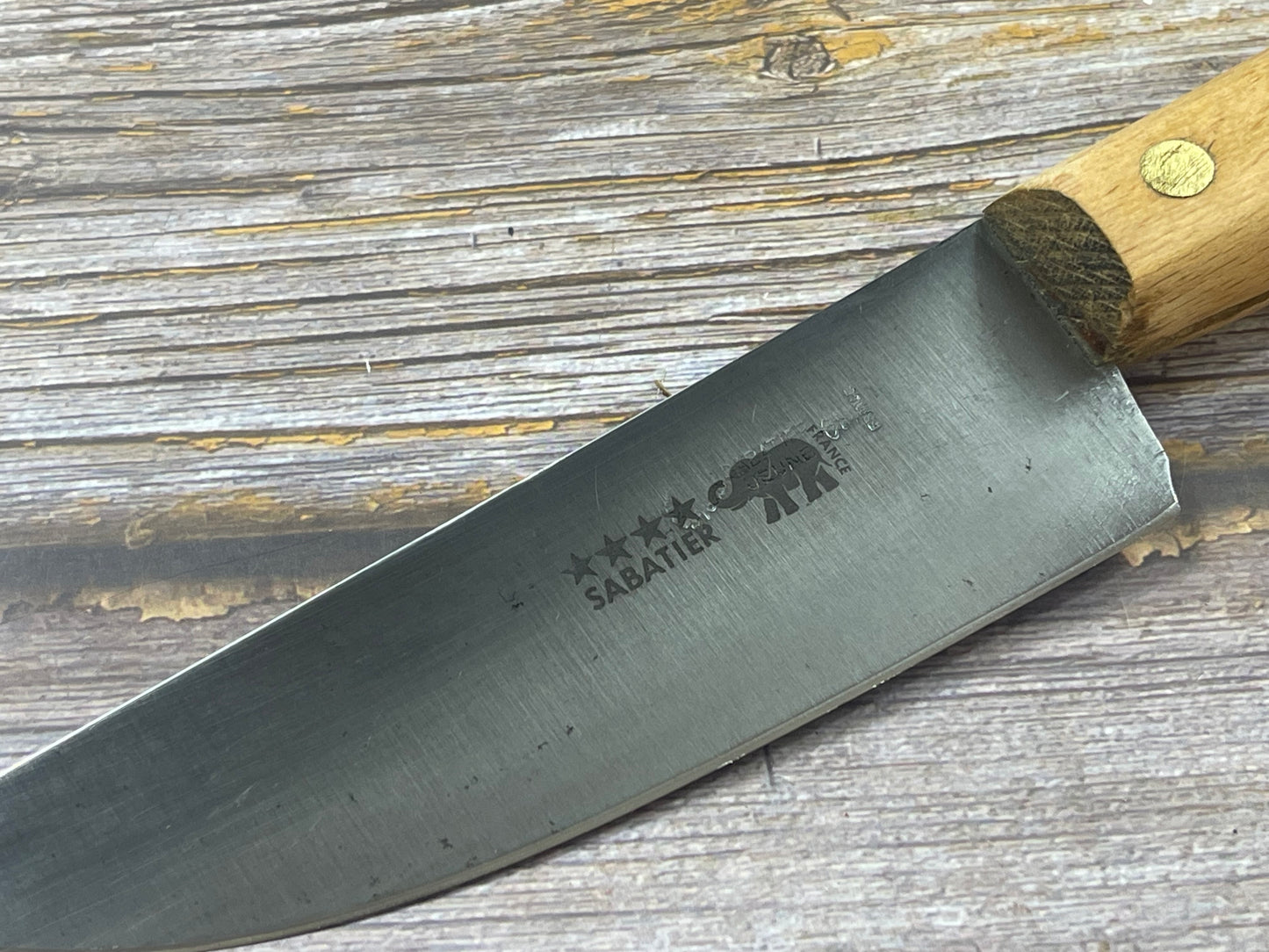 Vintage Sabatier Butcher Knife Set 3x Made in France 🇫🇷 1960