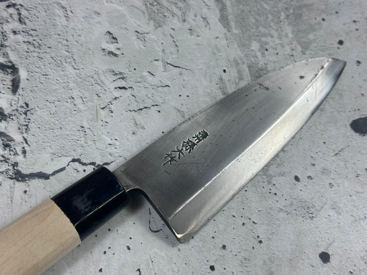 Vintage Japanese Knife Set 4x Carbon Steel Japan 2010