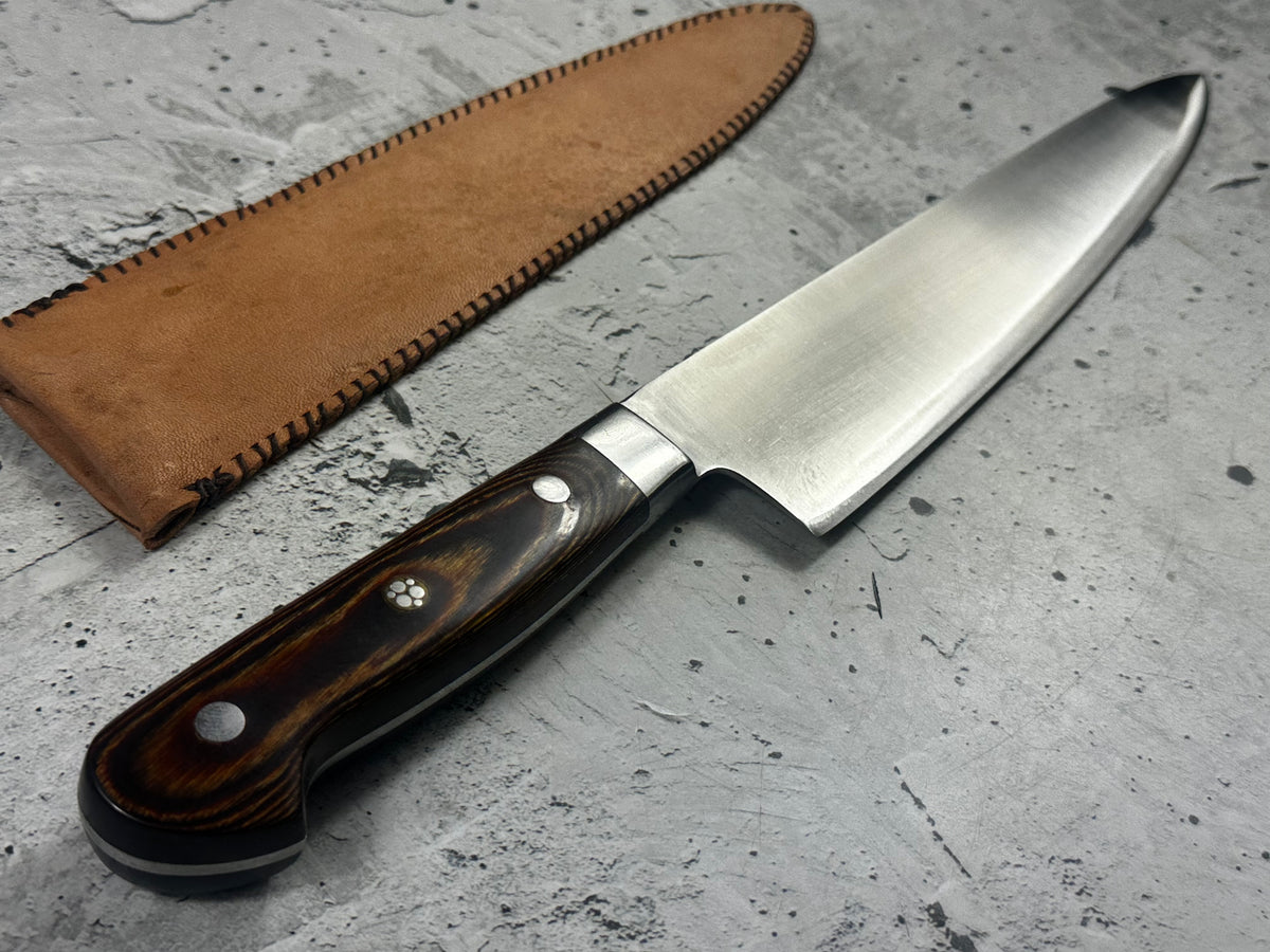 Vintage Yosaku Gyuto Knife 230mm High-Carbon Steel Kitchen Knife 2279