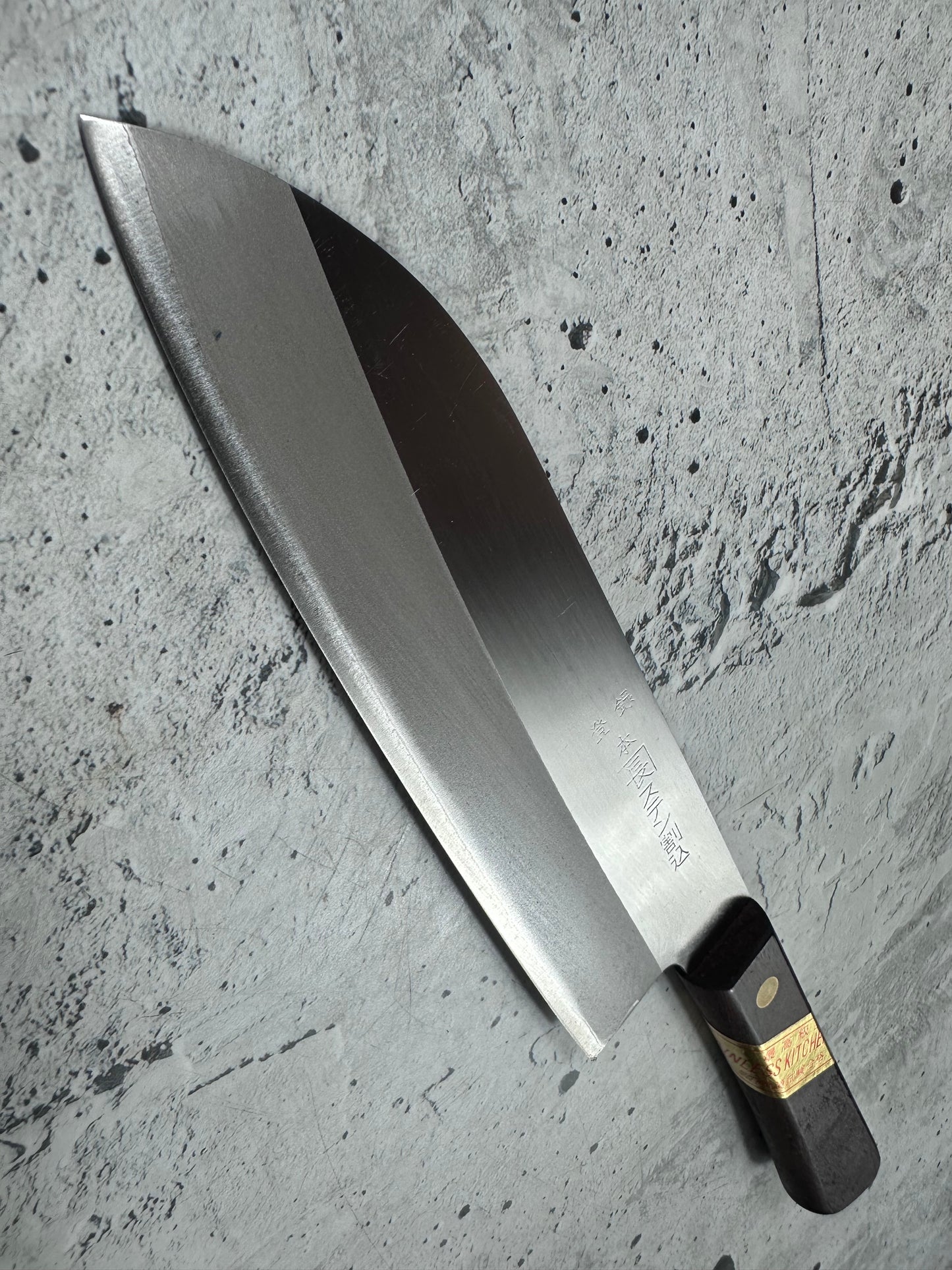 Vintage Toroku Honcho Suten Santoku Knife 170mm Stainless Steel 2167