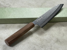 Load image into Gallery viewer, Makoto Kurosaki Damascus Tsuchime Gyuto 210mm
