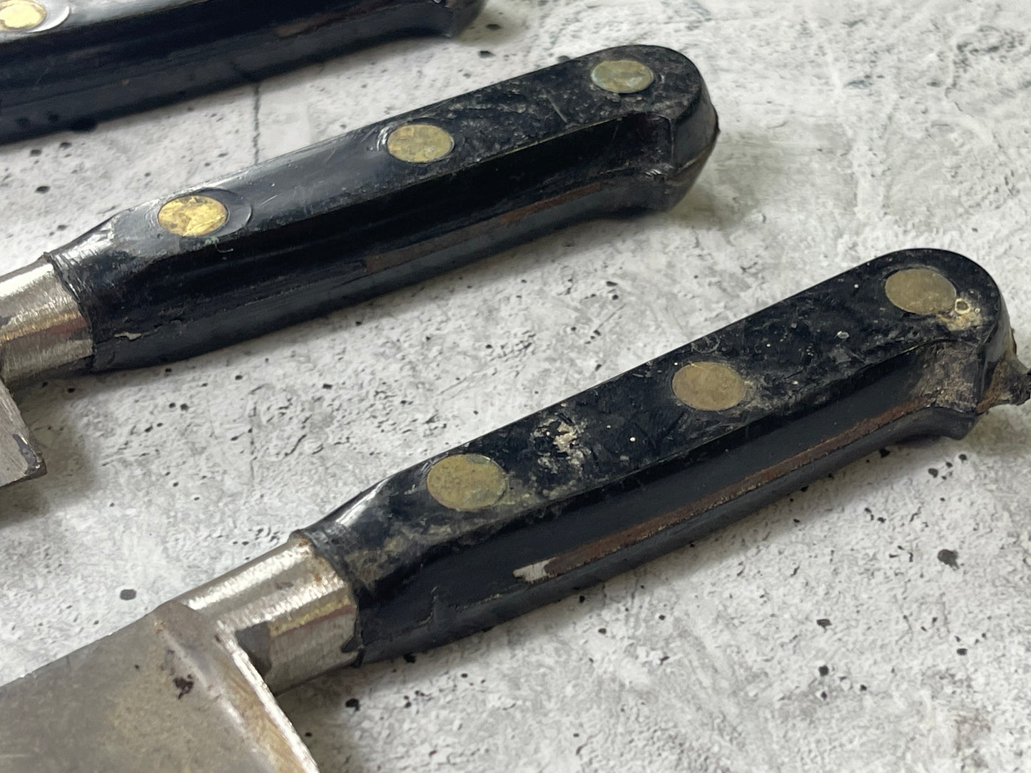 Knife Set Project unfinished French Sabatier Knife Set 3x Made In France 🇫🇷 1541