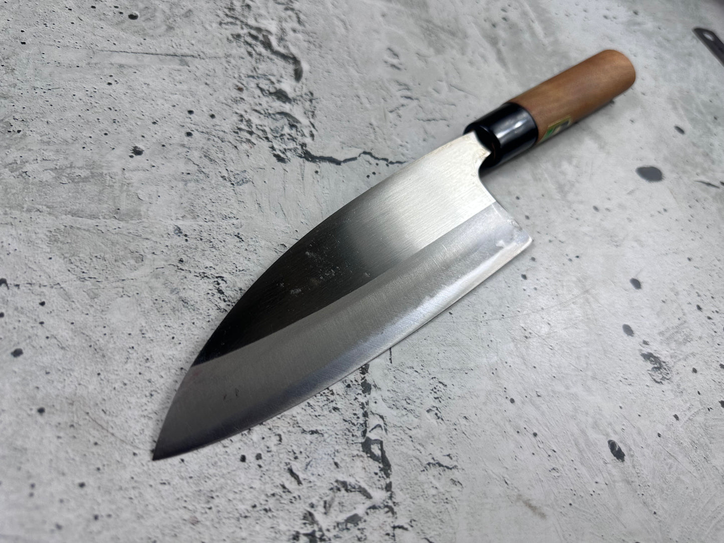 Vintage Tosa Kanetsugu Deba Knife 170mm Carbon Steel 2163