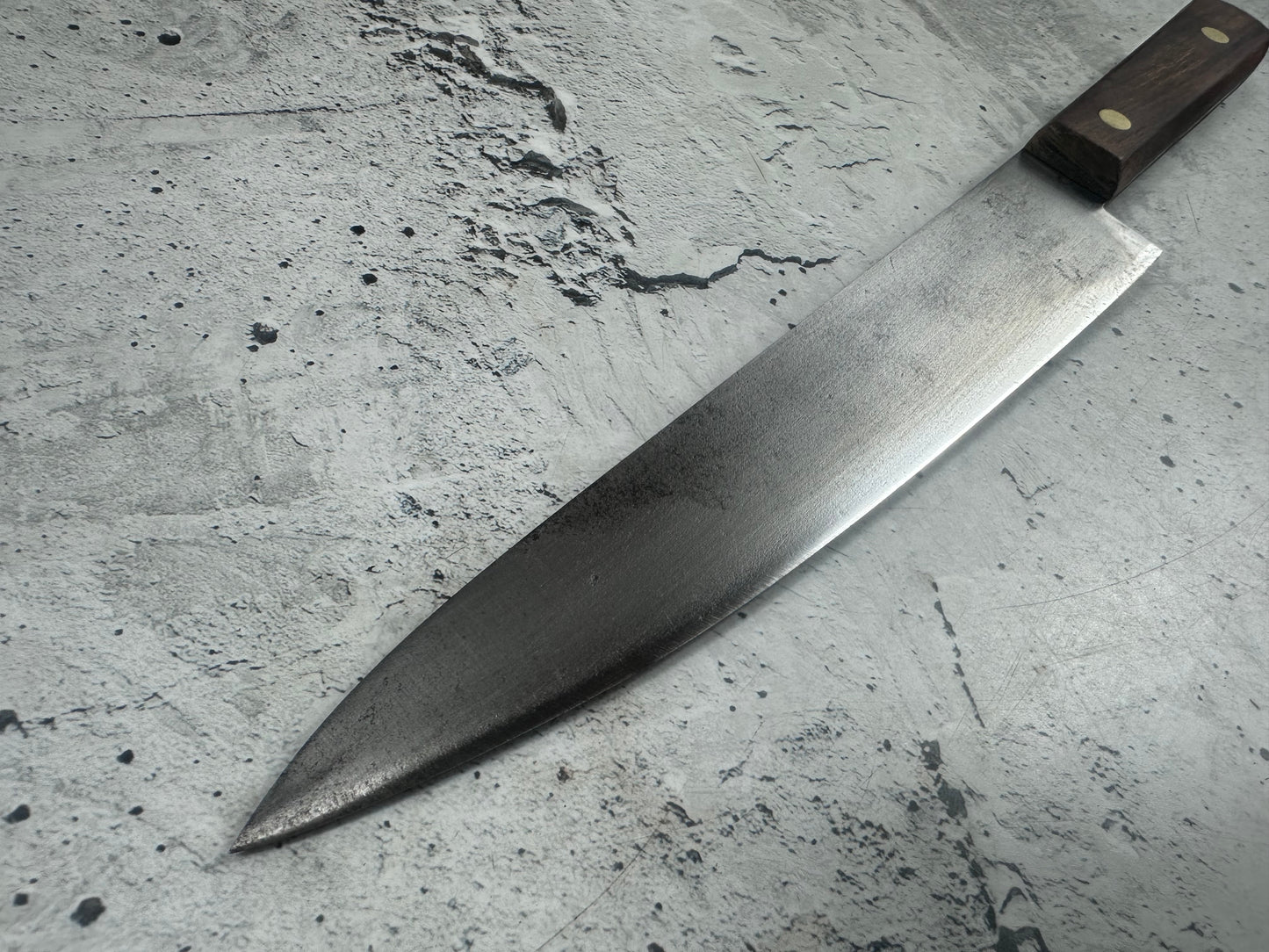 Vintage Japanese Gyuto Knife 210mm Carbon Steel Japan 2012