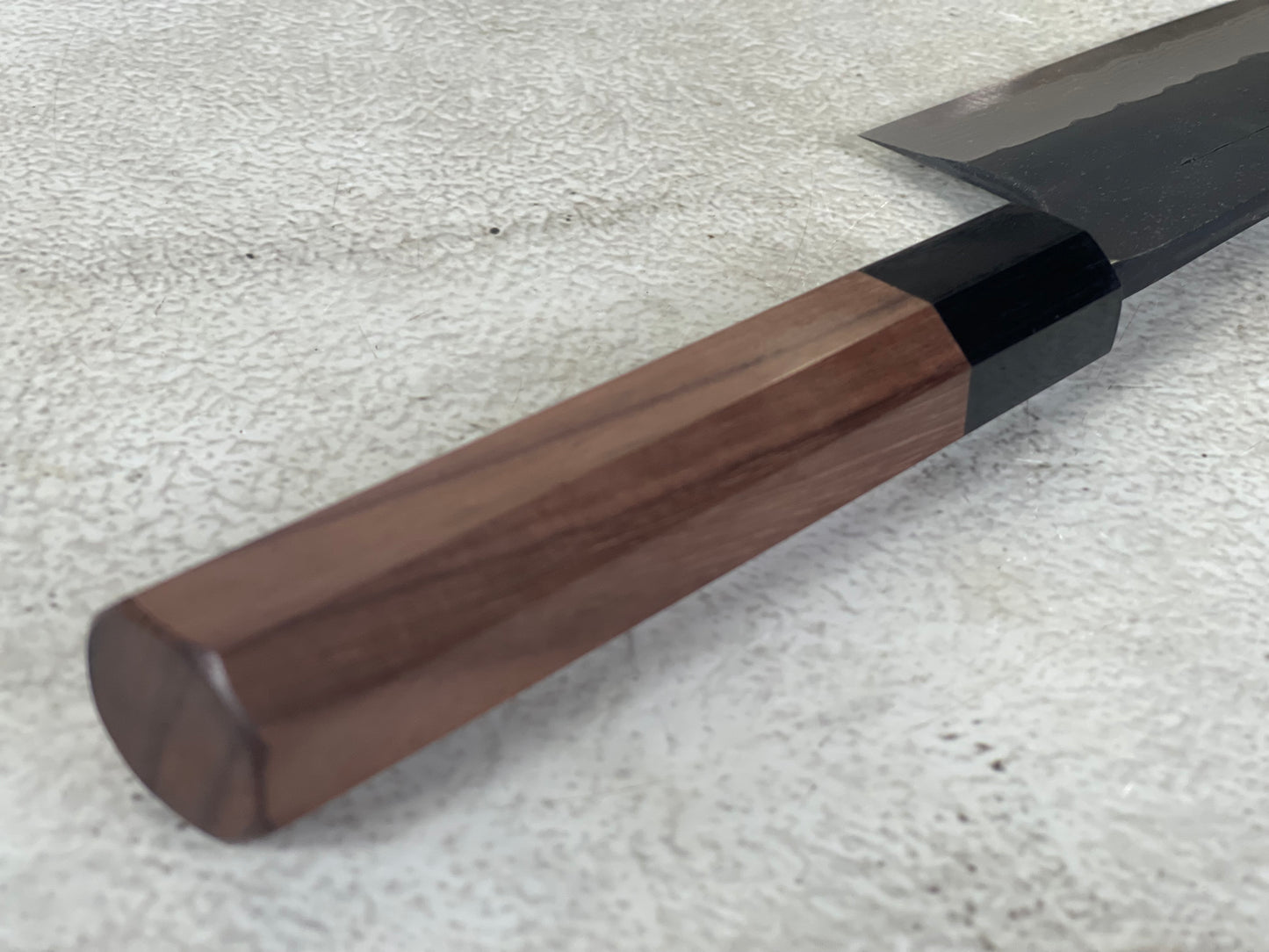 Yamamoto Black Gyuto Knife Aogami Super Steel 180mm Yamamoto  Pakkawood Handle - Made in Japan 🇯🇵
