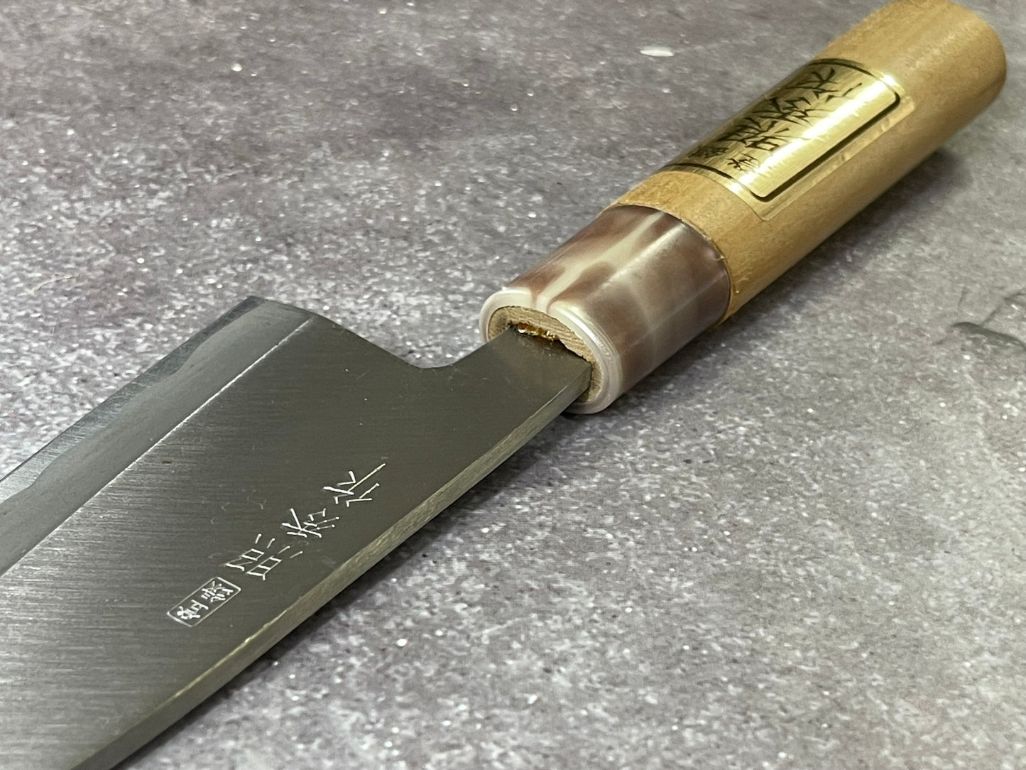 Vintage Japanese Deba Knife 150mm Made in Japan 🇯🇵 Carbon Steel 1660