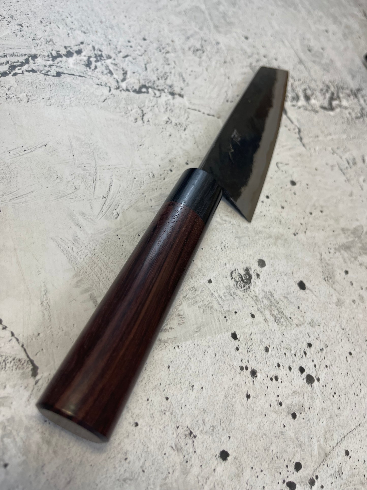 Tsunehisa Shirogami Kurochi Finish Bunka Knife 165mm - Made in Japan 🇯🇵