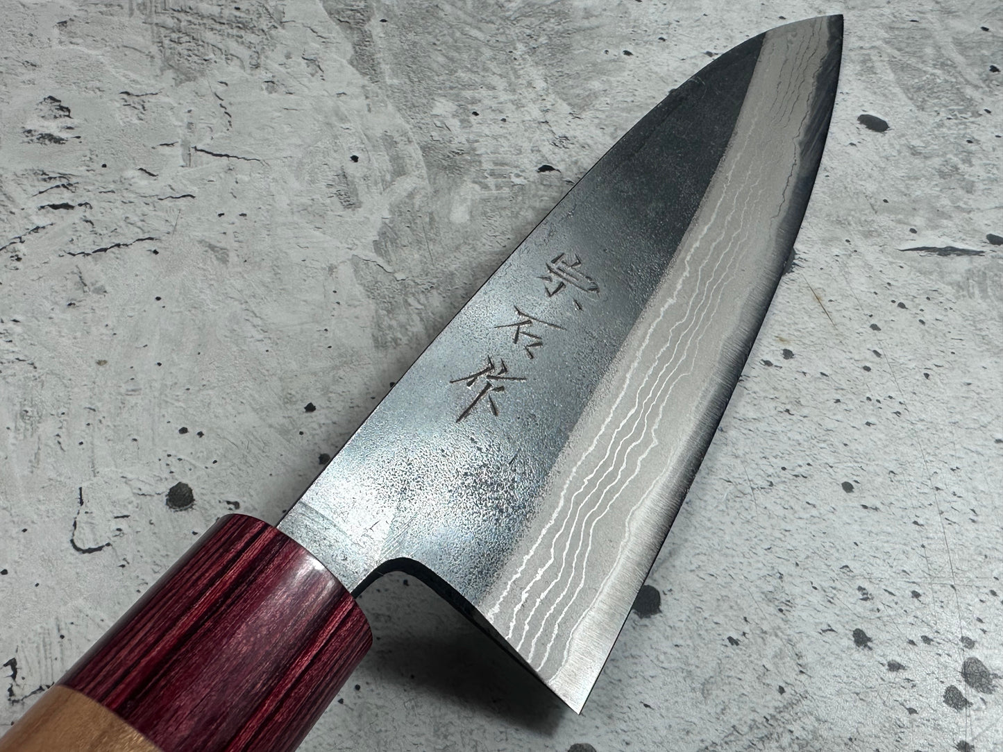 Muneishi Aogami Damascus Gyuto 210mm