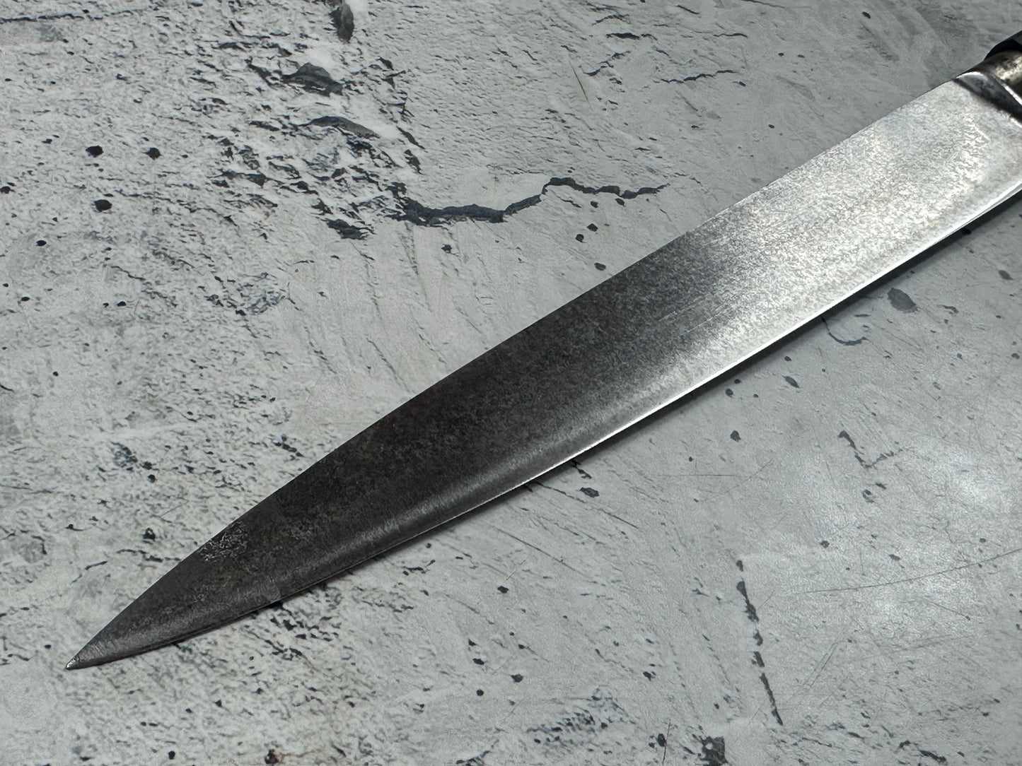 Vintage Sabatier Nogent Flexible Slicing Knife 200mm Carbon Steel 2184