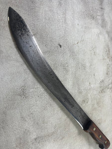 Vintage Gustav Emil Ern Butcher Machete Knife 315mm Made in Germany 🇩🇪 Cabon steel 1908