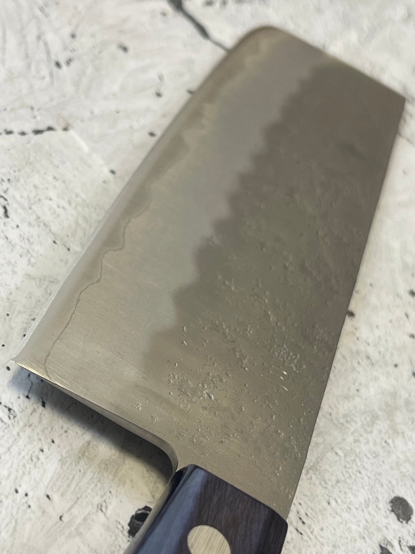 Tsunehisa G3 Nashiji Purple Nakiri 170mm - Made in Japan 🇯🇵