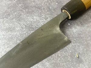Vintage Japanese Funayuki Knife 130mm Made in Japan 🇯🇵 Carbon Steel 1671