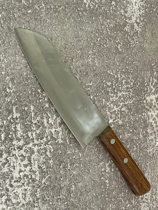 Vintage Japanese Santoku Knife 170mm Made in Japan 🇯🇵 1453