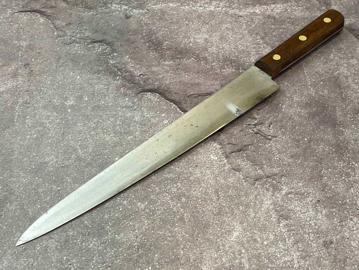 Vintage Japanese Sujihiki Knife 270mm Made in Japan 🇯🇵 1232