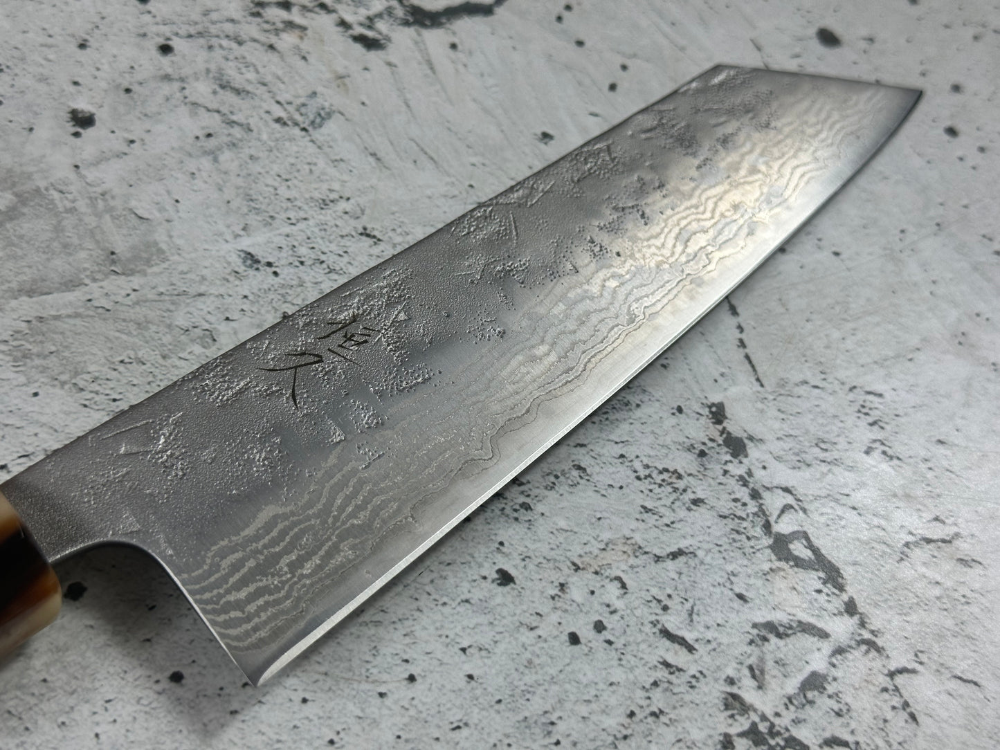 Tsunehisa SW Washiji Bunka Knife 170mm - Made in Japan 🇯🇵 Buffalo Horn Magnolia Handle