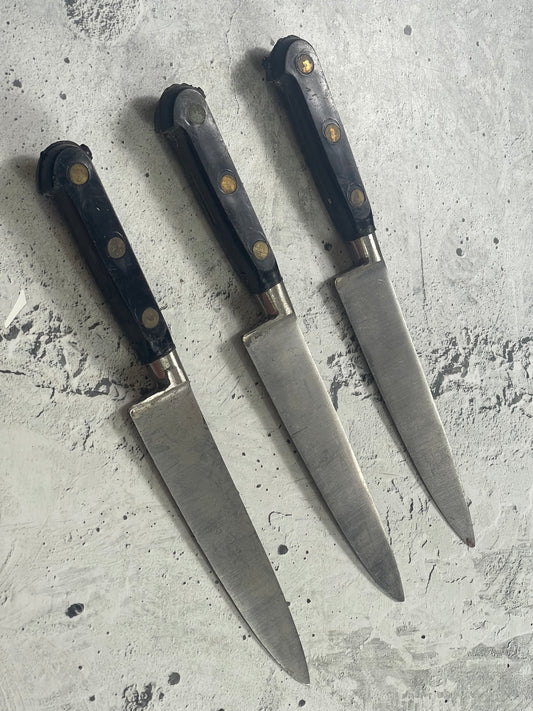 Knife Set Project unfinished French Sabatier Knife Set 3x Made In France 🇫🇷 1541