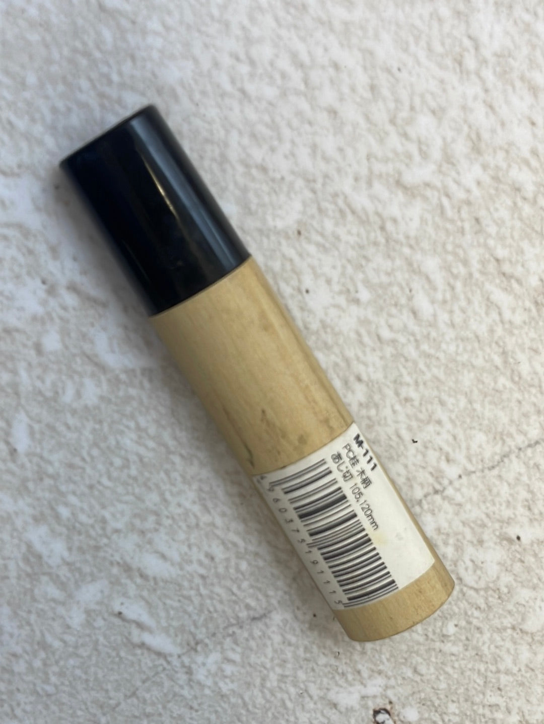Japanese Tojiro Magnolia Handle with Black Ferrule D Shape