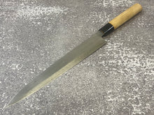 Load image into Gallery viewer, Vintage Japanese Yanagiba Knife 230mm Made in Japan 🇯🇵 Carbon Steel 1306