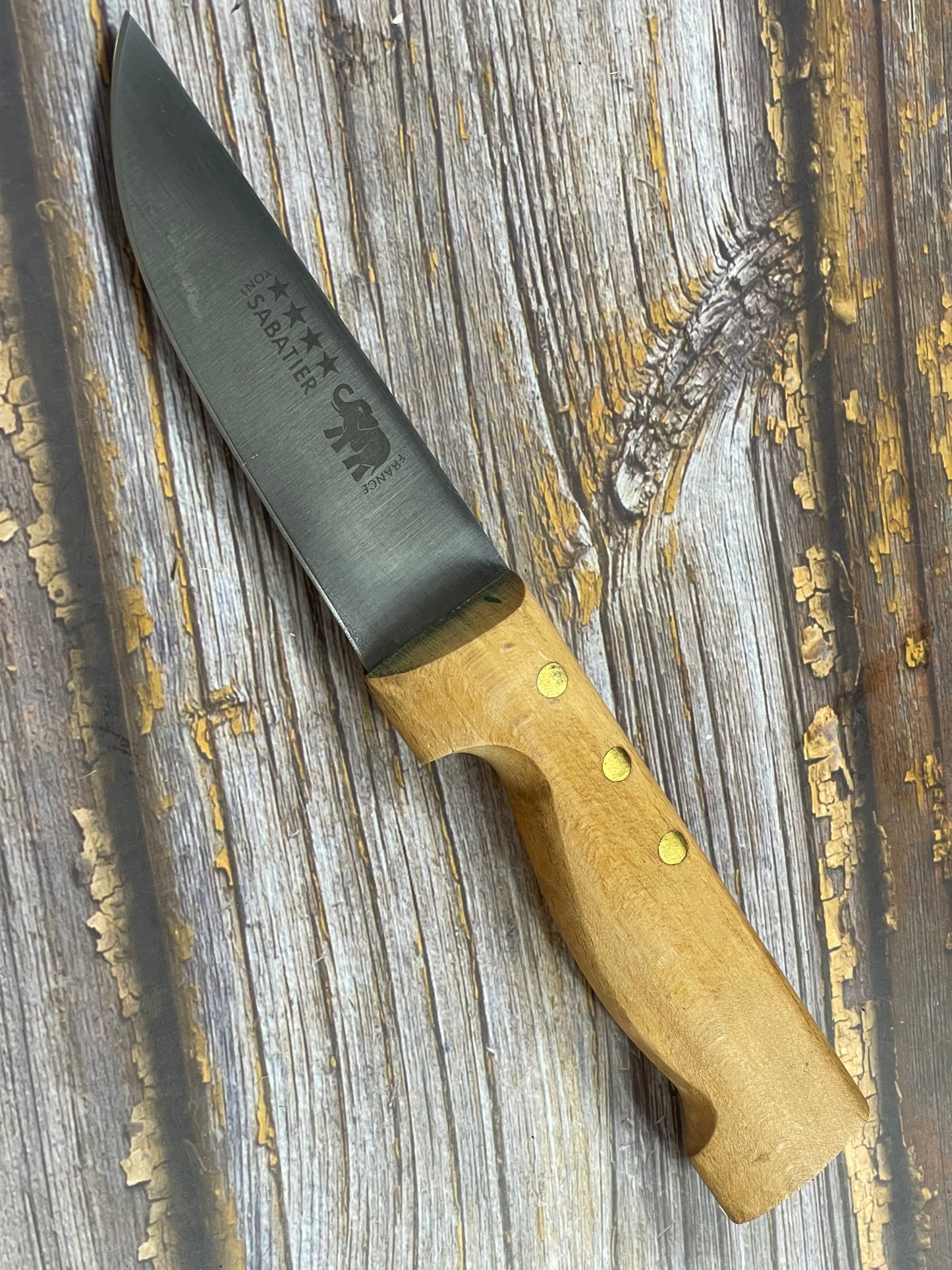 Vintage Sabatier Butcher Knife Set 3x Made in France 🇫🇷 1960