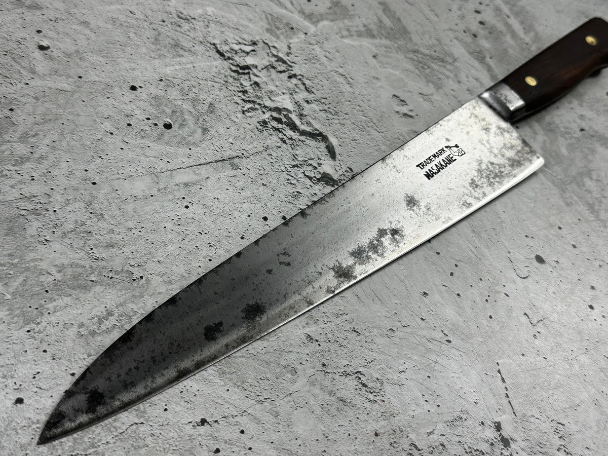 Vintage Masakane SK Carbon Steel Gyuto Knife 270mm 2304