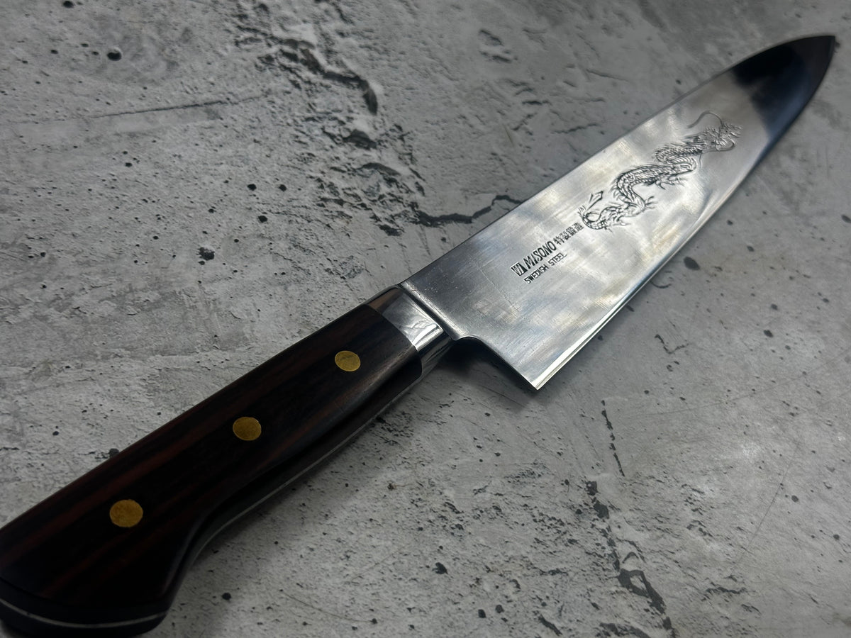 Vintage Misono Dragon Gyuto Knife 240mm 2355