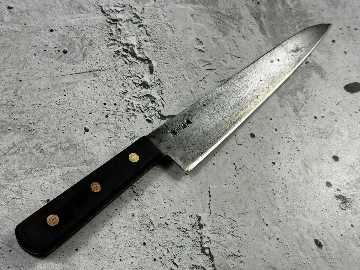 Vintage Masakane SK Carbon Steel Gyuto Knife 240mm 2329