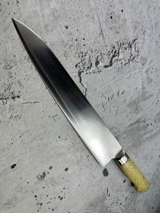Vintage Brieto San-Mai Stainless Gyuto Knife 260mm 2316