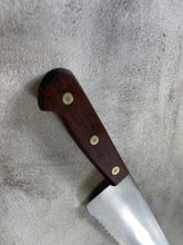 Load image into Gallery viewer, Vintage Sabatier 4 Stars Elephant Chef Serrated  380mm Knife Made in France 🇫🇷 1785