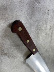 Vintage Sabatier 4 Stars Elephant Chef Serrated  380mm Knife Made in France 🇫🇷 1785