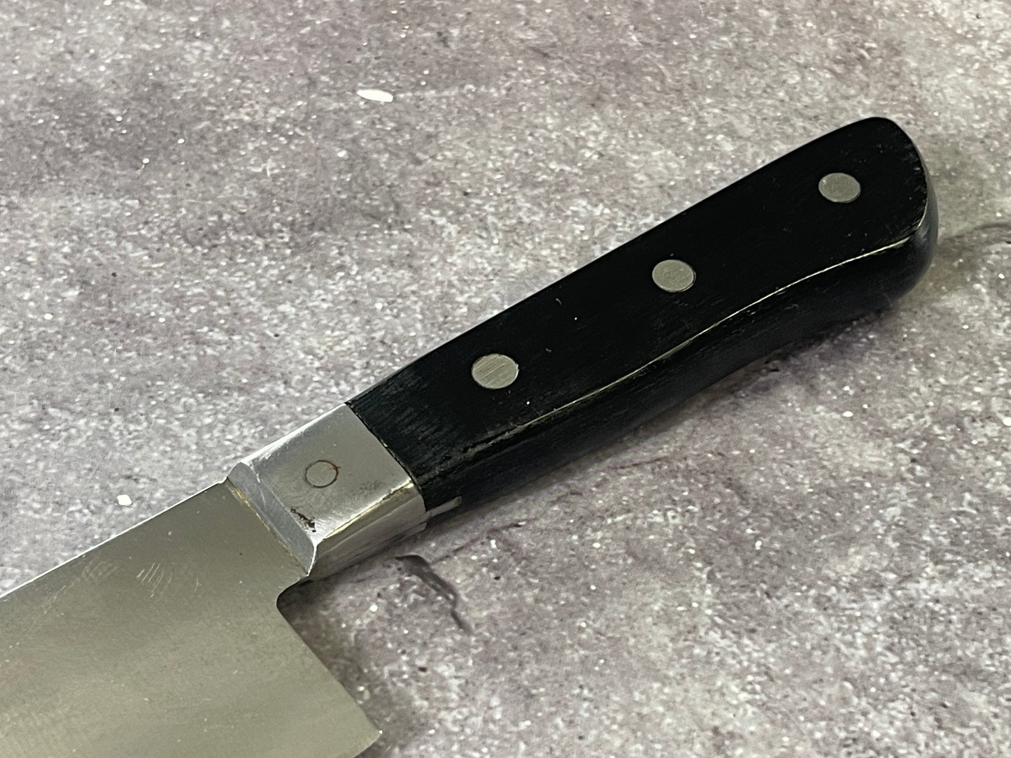 Vintage Japanese Santoku Knife 170mm Made in Japan 🇯🇵 1653
