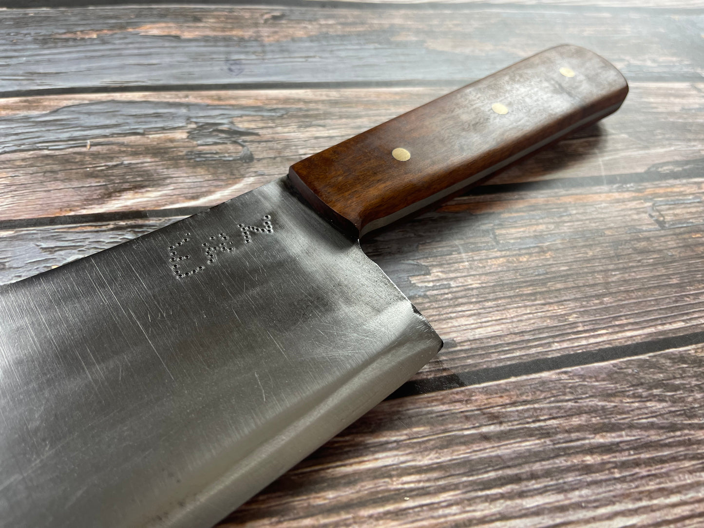 Premium Vintage Gustav Emil Ern Butcher Cleaver Knife 250mm Carbon Steel 🇩🇪