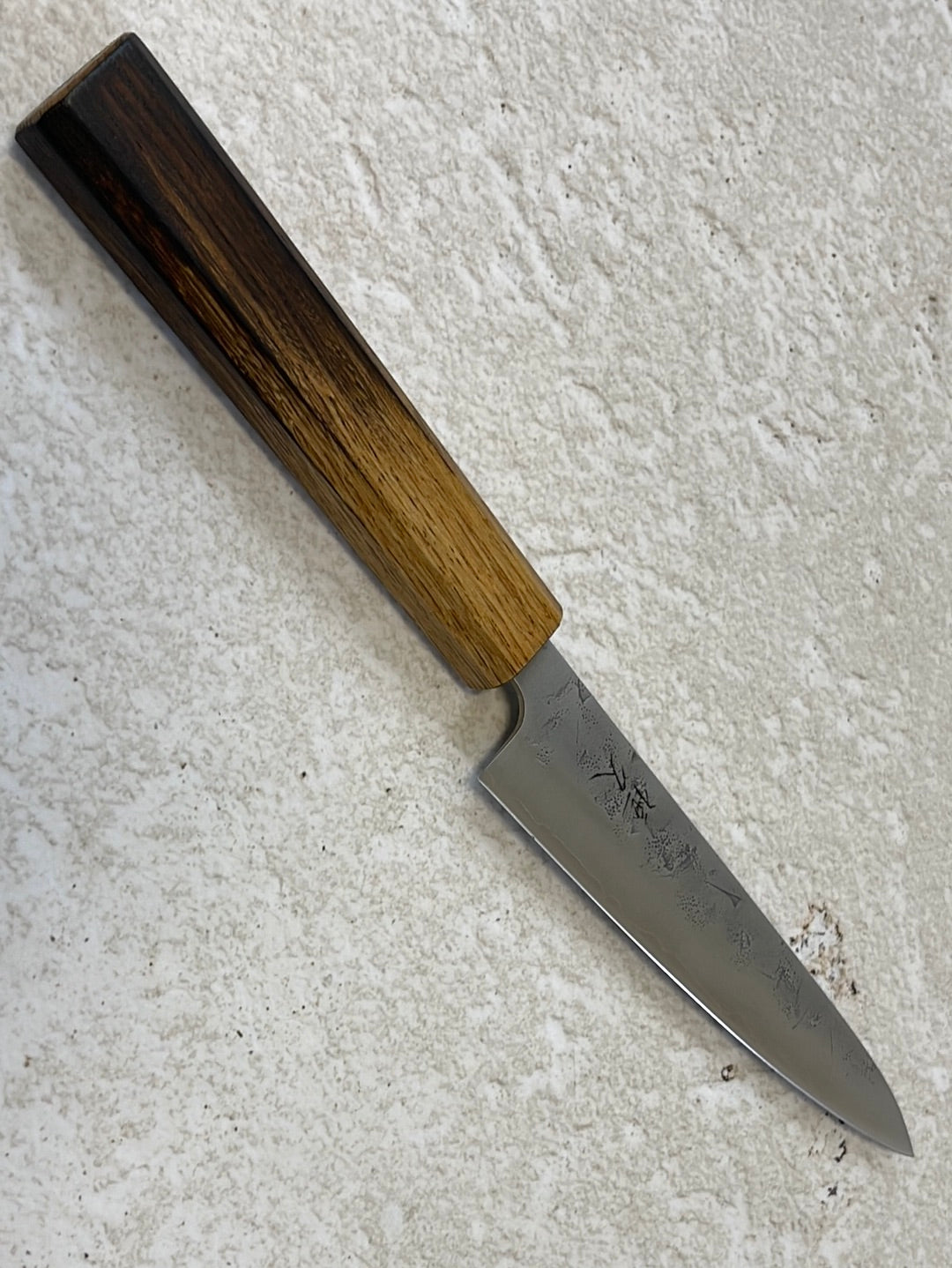 Tsunehisa SLD Washiji KOY Petty Knife 135mm - Made in Japan 🇯🇵 Oak Yaki Handle