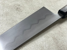 Load image into Gallery viewer, Kanefusa Gyuto 230mm Teakwood Burl &amp; Rosewood Handle &amp; Sheath