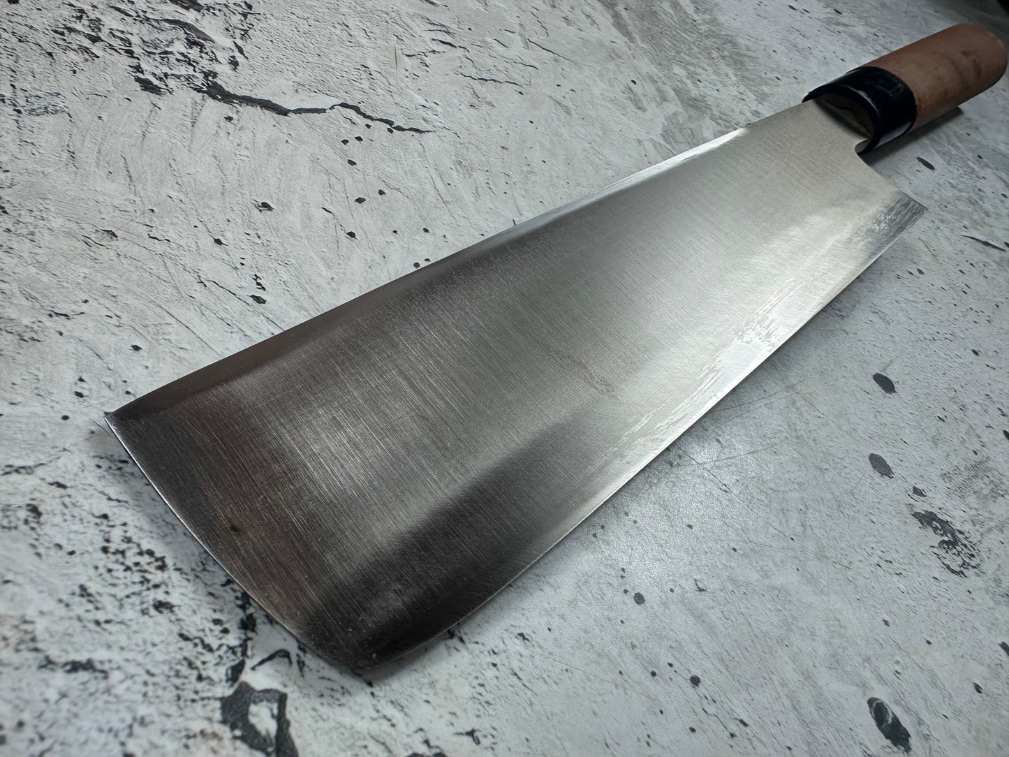 Vintage Bunmei Yoshikin Usuba Knife 200mm Carbon Steel Original Box 2137