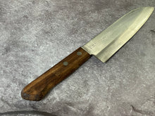 Load image into Gallery viewer, Vintage Japanese Santoku Knife 170mm Made in Japan 🇯🇵 1651
