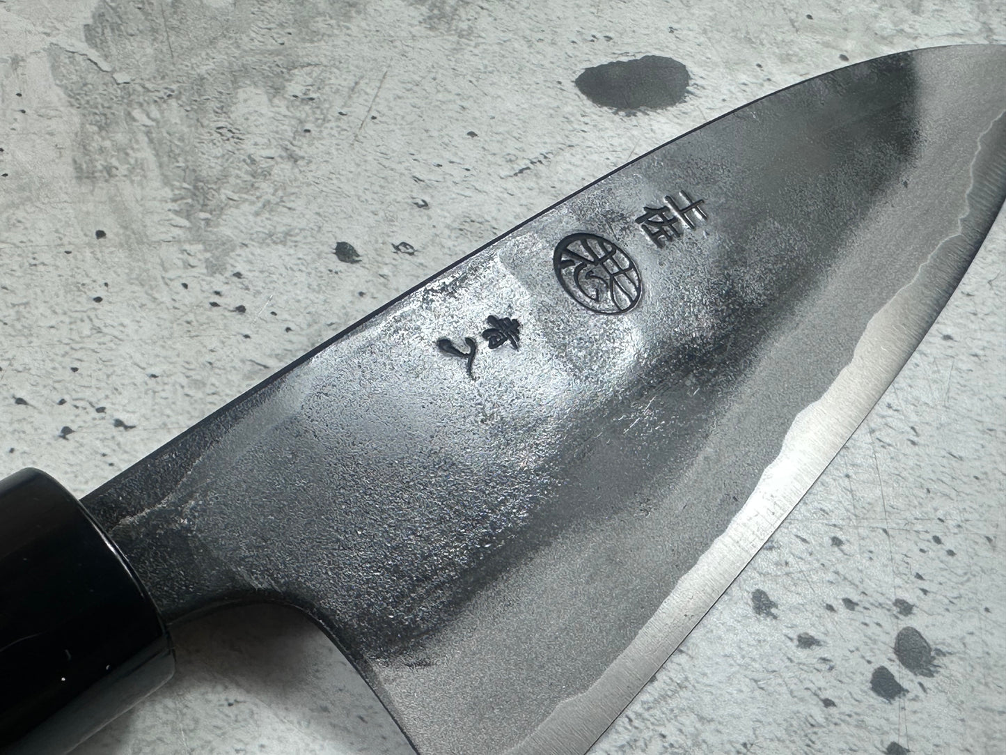 Kyohei Shindo Warikomi Blue #2 Kurouchi Funayuki 170mm