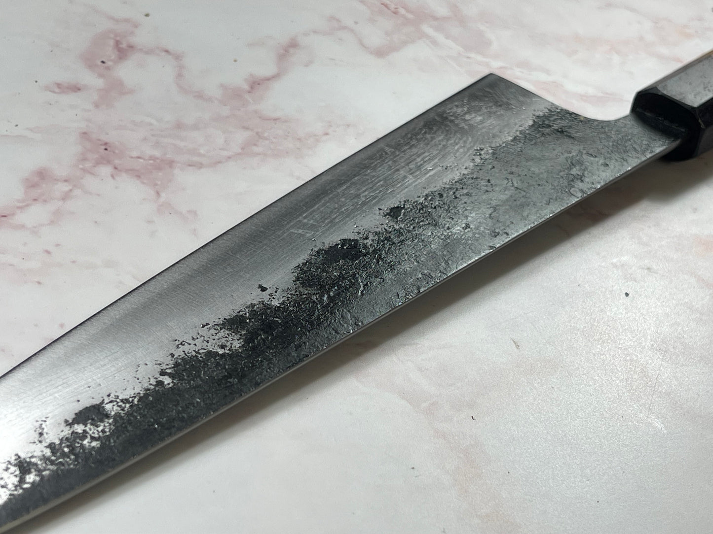 Gyuto 230mm Kurouchi Jatiwood and Rosewood Timber Handle