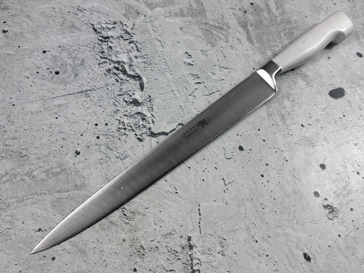 Vintage Sabatier Carving Knife 250mm High Carbon Steel France 2004
