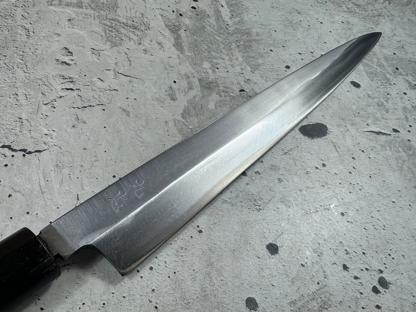 Vintage Sakai Takayuki Yanagiba Knife 300mm Carbon Steel Original Box 2134