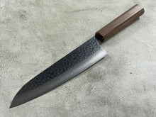Load image into Gallery viewer, Makoto Kurosaki Damascus Tsuchime Gyuto 210mm
