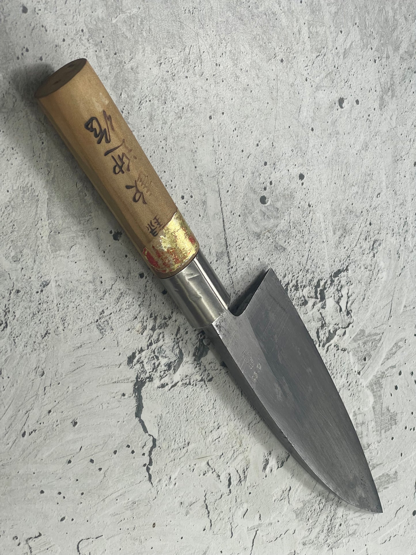 Vintage Japanese Deba Knife 150mm Made in Japan 🇯🇵 Carbon Steel 1753