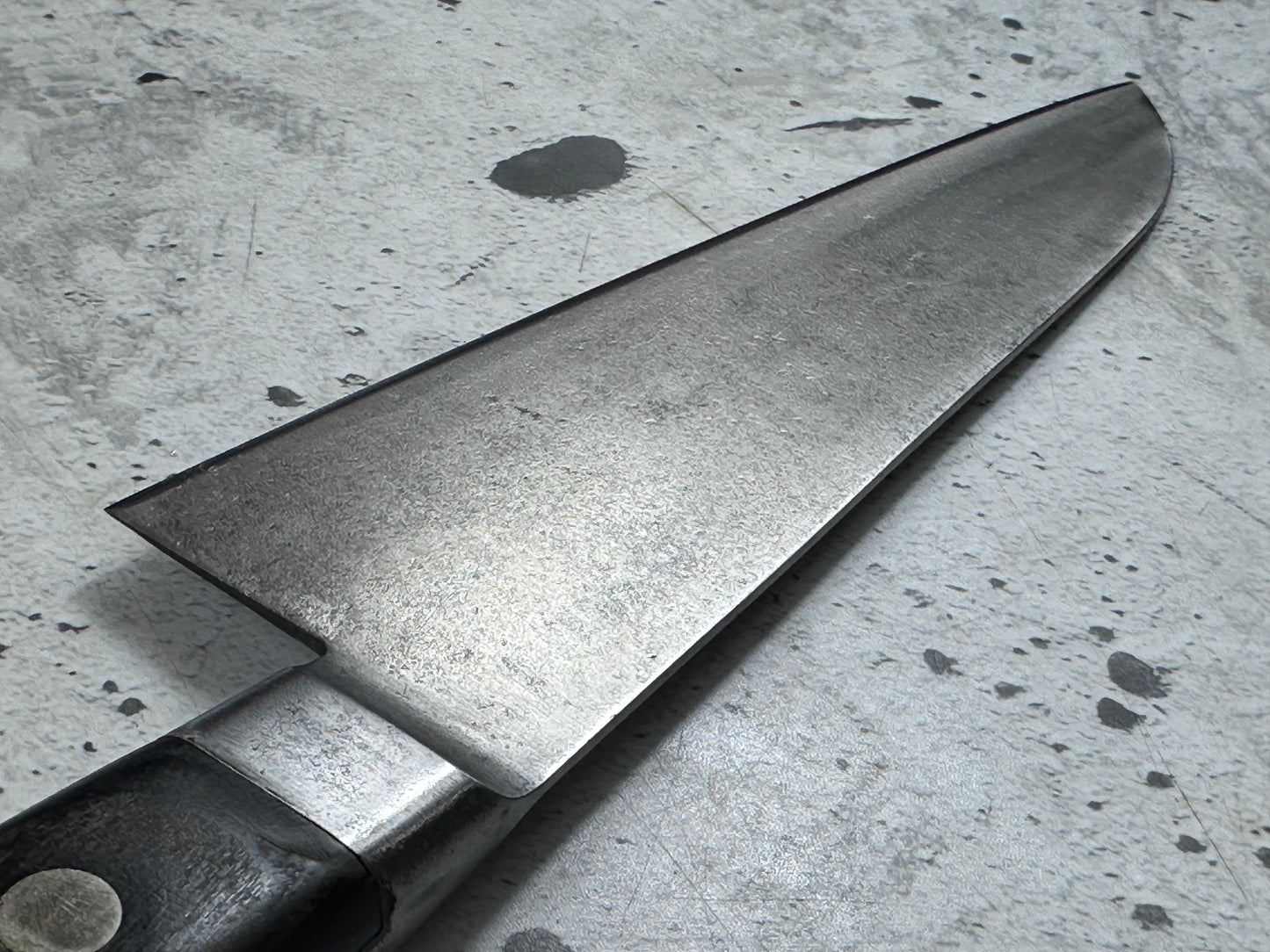 Vintage Kanehiro Santoku Knife 170mm Carbon Steel 2141