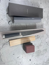 Load image into Gallery viewer, Second Hand Shun Michael Brass Bread Knife Knife 230mm 2054