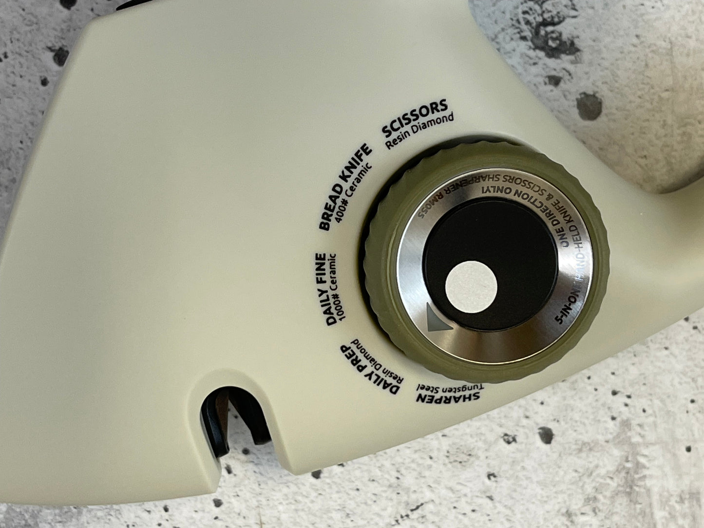 New Risan 5 in 1 Hand-Held Knife & Scissors Sharpener
