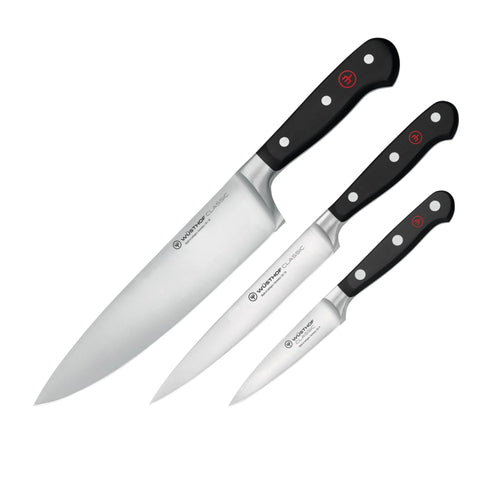 Wüsthof Classic 3 pc. Start knife set