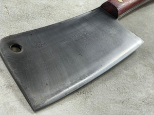 Vintage F. Dick Butcher Cleaver N*84 Knife 200mm Carbon Steel Made in Germany 🇩🇪 1943