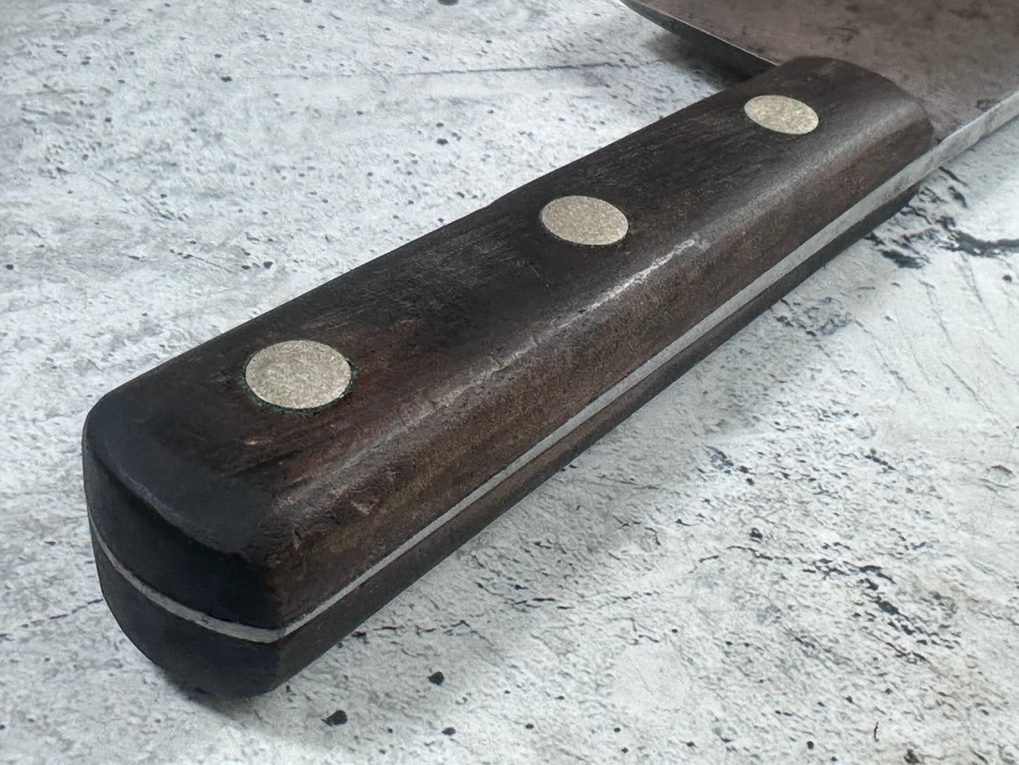 Vintage J.A. Henckels Twinworks Cleaver 180mm Carbon Steel Germany 2000